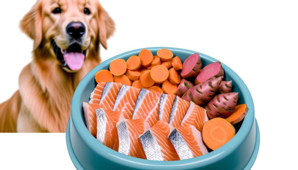 golden retrievers thrive on natural dog foods