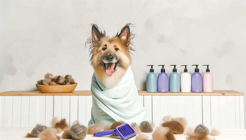 shed reducing dog shampoos recommended